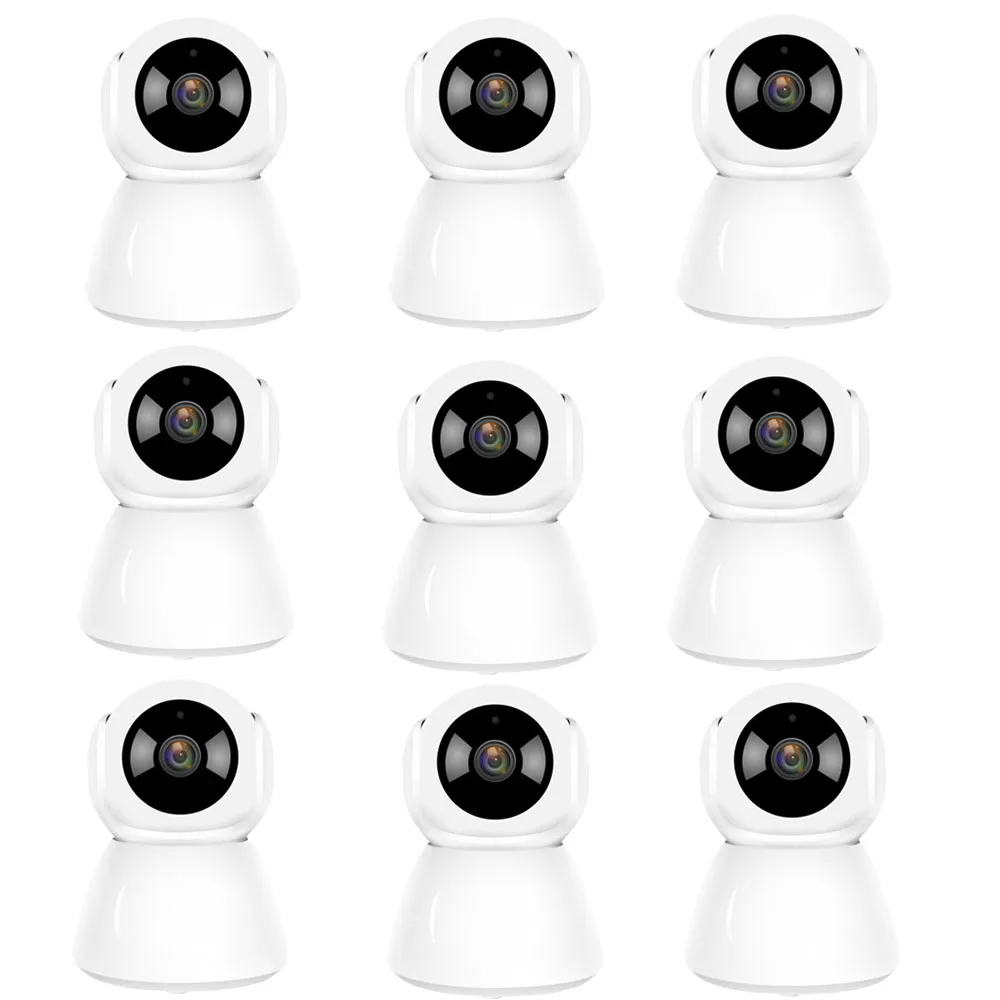 9pcs Cam Wireless IP Camera 1080P HD WiFi Network CCTV Video Survelliance Security mobile remote viewing Smart Home IPCam | Безопасность