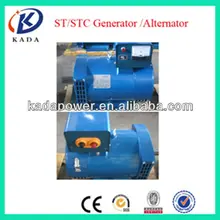 ST 7.5KVA AC однофазный щетка дизельный генератор переменного тока