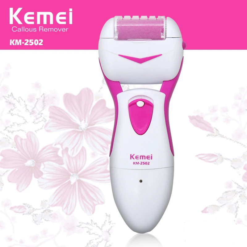Drop Shipping Kemei Rechargeable Electric Foot Pedicure Machine KM 2502