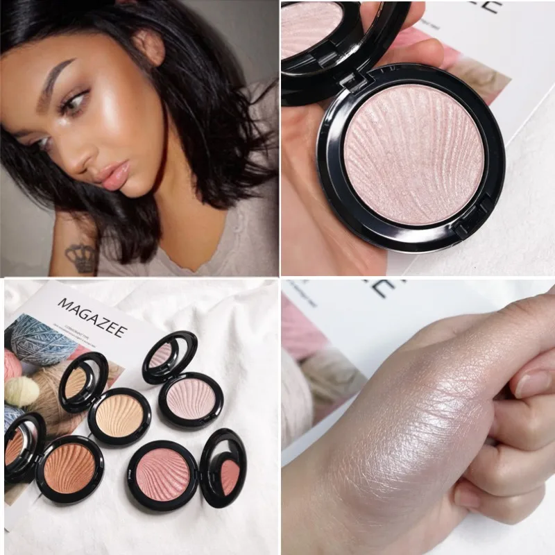 

Highlighter Makeup Palette Crystal Sugar Highlighting Bronzer Glow Shimmer Eyeshadow Cosmetic Kit