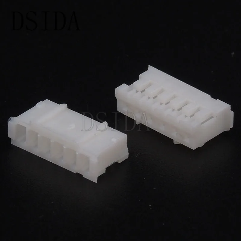 

50PCS PH2.0 6p 6 pin 6Pin 2mm 2.0mm Pitch Plastic Shell / Housing / Pin Header JST Connector Female