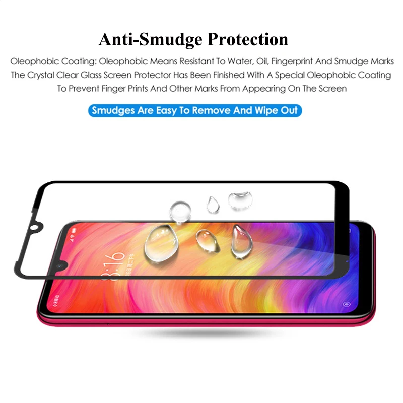 Защитное стекло для xiaomi redmi note 7 ksiomi readmi note7 защита экрана не лист cam xaomi xioami remy Чехол для очков