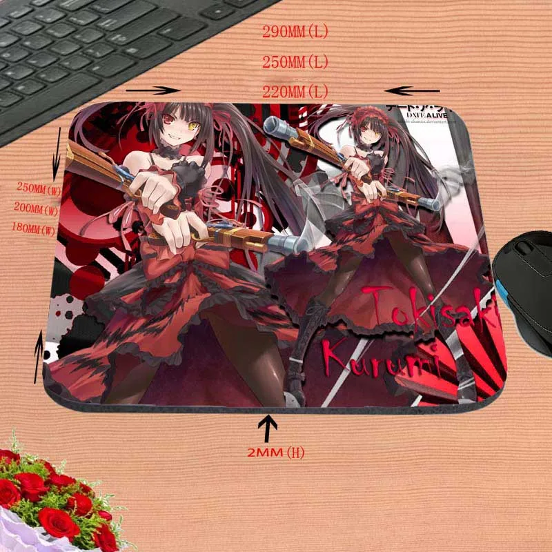 Congsipad сделает ваш собственный удивительный коврик для мыши Tokisaki Kurumi кошмар