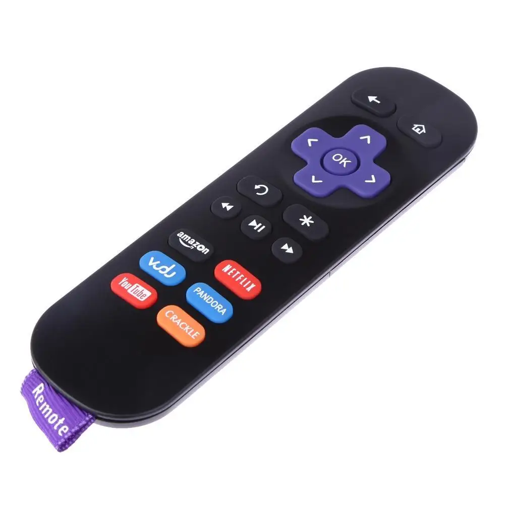 Высокое качество для Roku пульт дистанционного управления Замена дистанционного управления для ROKU 1 2 3 4 LT HD XD XS Ruko 1 Roku 2 Roku 3 с ремешком