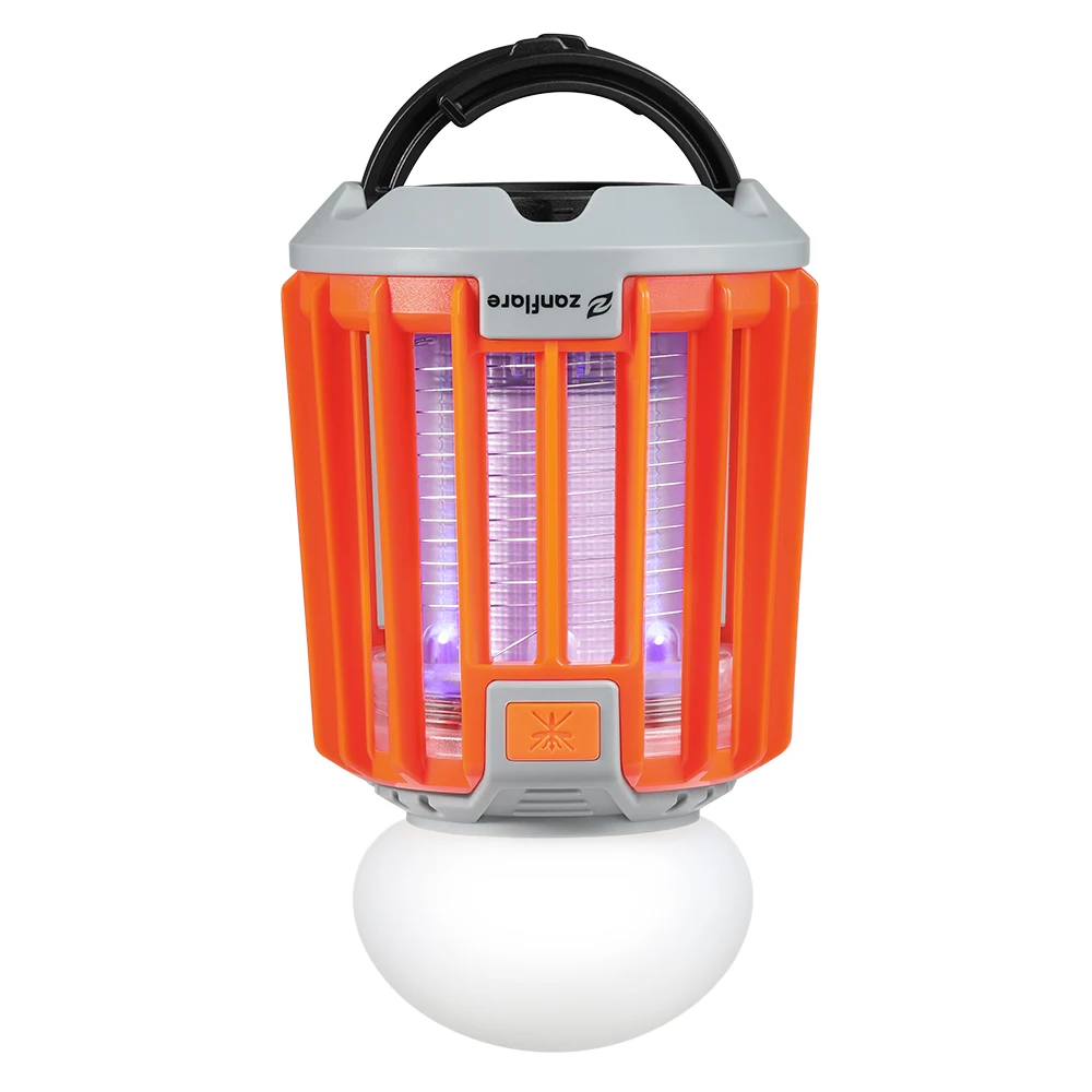 

Zanflare SB - 6066 Outdoor IP65 Grade Waterproof Mosquito Repellent Camping Lantern UV Mosquito Killer Light