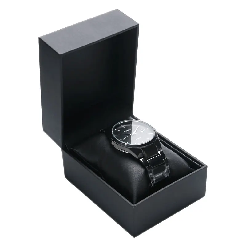 

Leather Watch Box Trendy Jewelry Box Present Gift Boxes Package Protection Wholesale Good Price Store Bracelet Bangle Watch