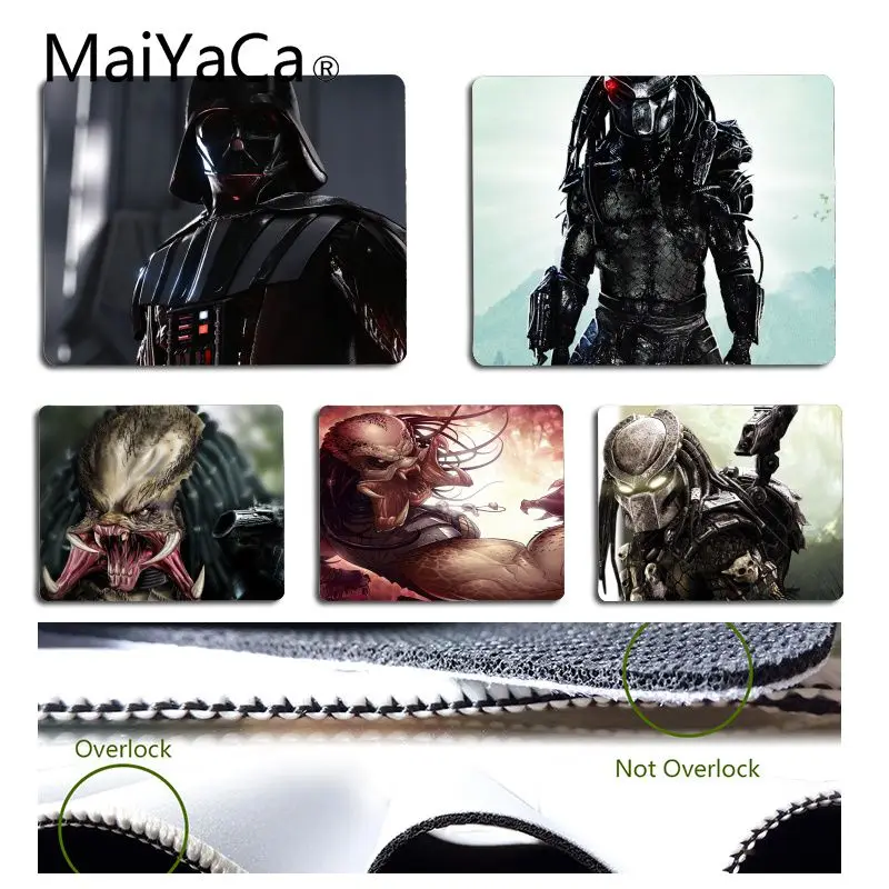 

MaiYaCa High Quality Predator Movie Keyboards Computer Gaming Mousemats Size for 18x22cm 25x29cm Small Mousepad