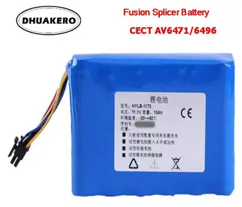 

free shipping AB146 for CECT AV6471/6471A/6471AG/6496 Optical Fiber Fusion Splicer machine supply power charger battery