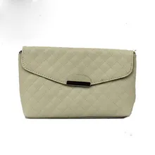 Frauen Umhängetasche Concise Stil Hoop Plaid PU Schulter taschen Neuankömmling Kissen Partei Messenger Taschen