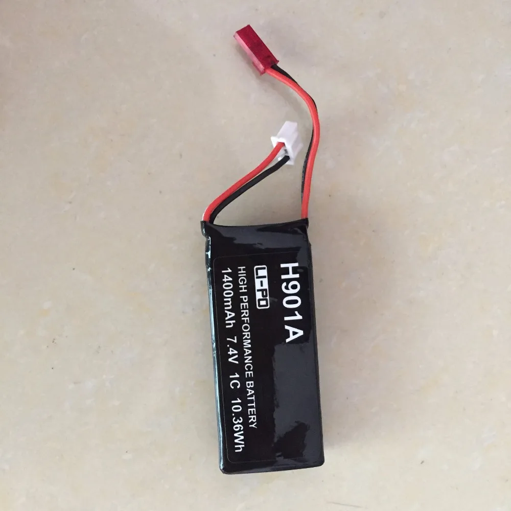 Аккумулятор Lipo 7 4 В 1400 мАч для Hubsan H123D X4 JET HT012D передатчик пульт дистанционного
