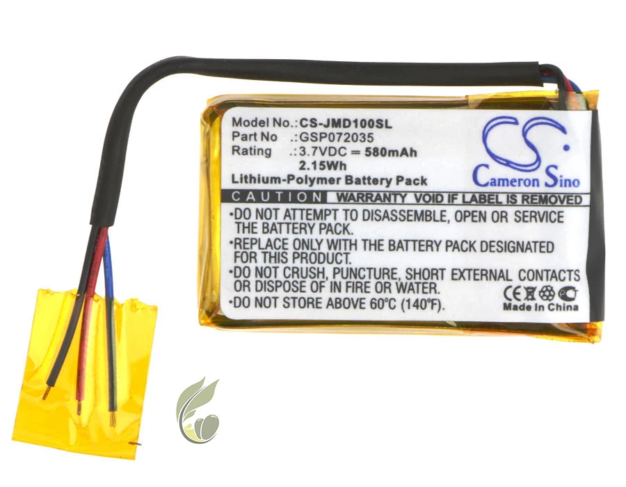 

OLIVE LEAF Cameronino high-quality replace Battery/spare Battery for JBL Go/ JBL Go FF/ JBL GO BLK | 580mAh 2.15Wh, GSP072035