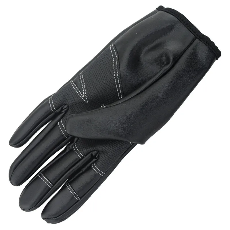 Новые зимние уличные водонепроницаемые мотоциклетные перчатки на весь палец кожаные теплые мотоциклетные перчатки для мотогонок Guantes Ciclismo