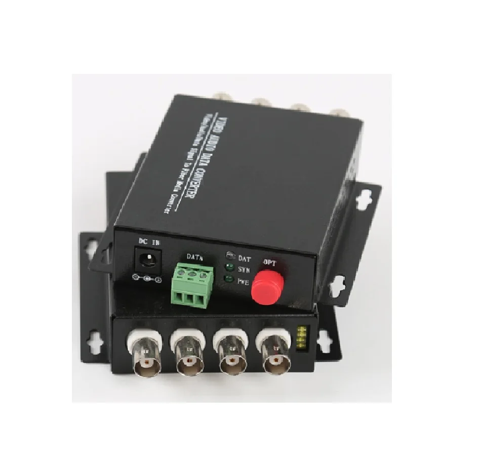 4CH digital Video Optical converter fiber optic video optical