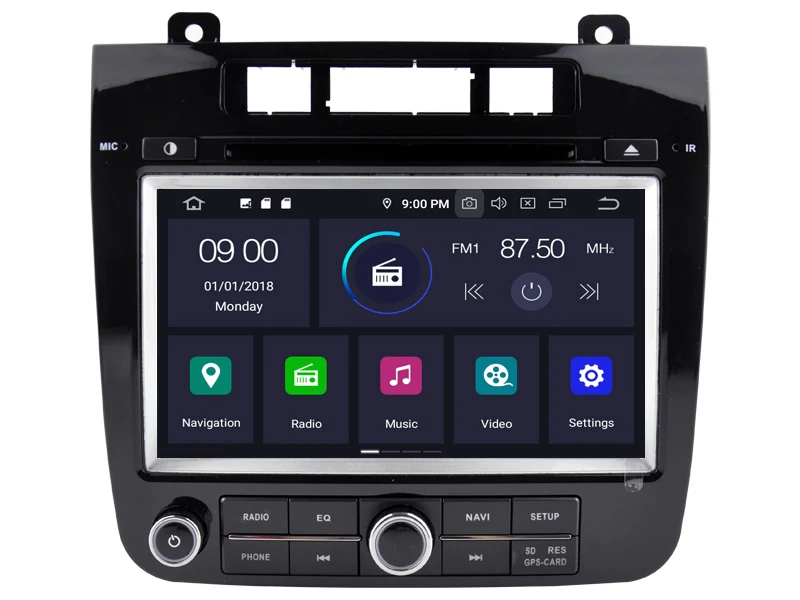 Sale WITSON Android 9.0  CAR DVD PLAYER for VW  VOLKSWAGEN TOUAREG+STEREO RADIO +DVR/WIFI+DSP+DAB+OBD 1