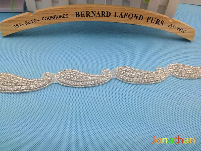 satin Flower Sash and headband with pearl font b wedding b font font b Bridal b