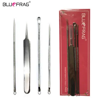 

Blackhead Remover Kit Stainless Steel Pimple Acne Comedone Blemish Whitehead Extractor Black Head Remover Tool Facial Cleanser