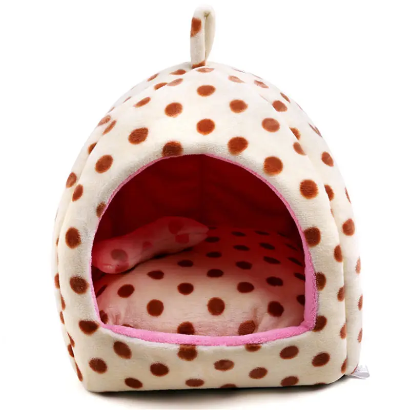 

Pet Sofa Dog Beds Soft Fleece Warm Cat dog Bed House perro