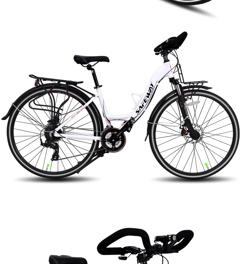 Clearance New X-Front Aluminum Alloy Frame Touring Bicycle Outdoor Sport 26 inch Wheel Butterfly Bar Dual Disc Brake Bicicleta bike 2 Clearance New X-Front Aluminum Alloy Frame Touring Bicycle Outdoor Sport 26 inch Wheel Butterfly Bar Dual Disc Brake Bicicleta bike 2