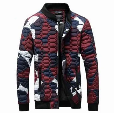 

New Men Autumn and Winter Warm Cotton Couples Jackets Stand Collar Long Sleeve Clothes Slim Plus Size Clothing Fashion Coat Tops
