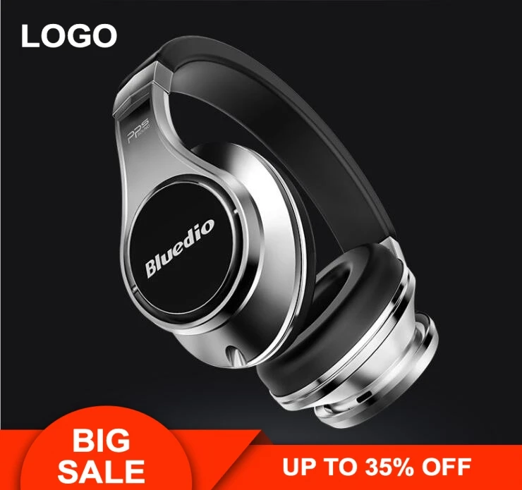 

Genuine Bluedio UFO Headset Wireless Bluetooth 4.1 Headphones Hifi Sound Quality 3D Surround Sound Sports Stereo Headphones