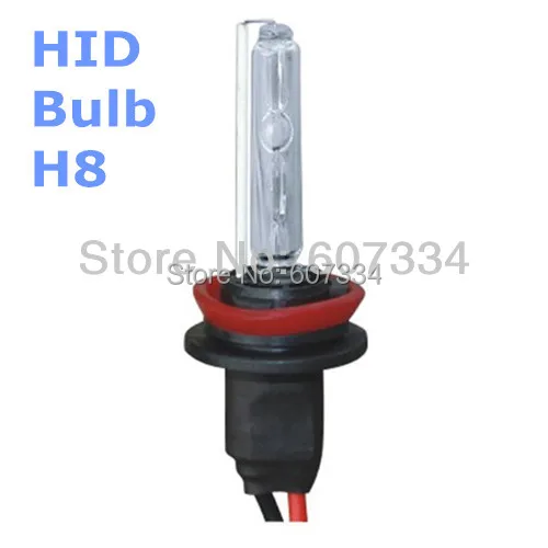 

Stock Shipping New 12V/35W CE HID Xenon Bulb H8 single beam Lamp(3000K/4300K/6000K/8000K) For Headlight Foglight