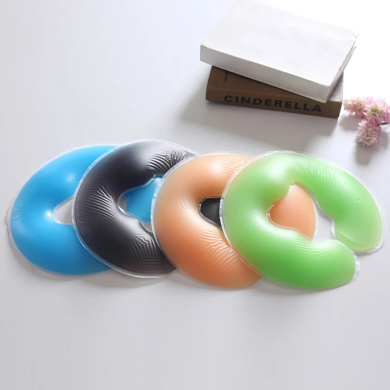 

Health Care Silicon Spa U Shape Pillow Spa Gel Pad Face Rest Body Massage Cradle Cushion RJ99