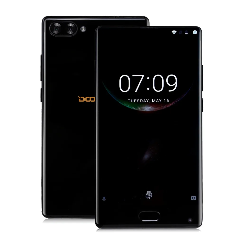 DOOGEE MIX Original Smartphone Android 7.0 Dual Cameras 5.5Inch MTK Helio Octa Core 6GB+64GB LTE 4G mobile phone 3380mAh P25 DOOGEE MIX Original Smartphone Android 7.0 Dual Cameras 5.5Inch MTK Helio Octa Core 6GB+64GB LTE 4G mobile phone 3380mAh P25