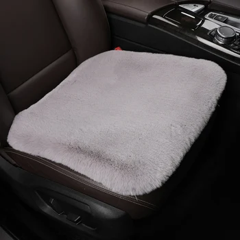 

KKYSYELVA 1pcs Winter car warm cushion, single seat, warm and comfortable car cushion, suitable for single car seat