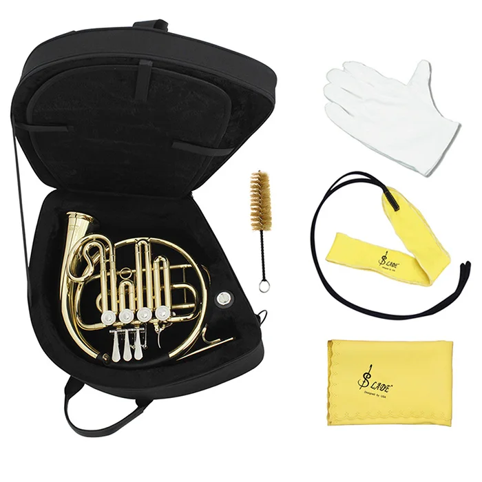 

Professional Flat Four-Button Split Type Round Horn Children Musical Learning Toy Round Horn Educational Toy Musical Instrument