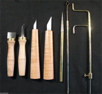 

7pcs Best various cello making tools,soundpost tools,cutter #6247