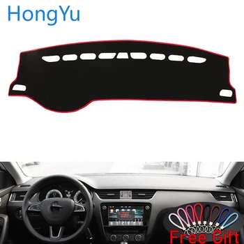 

For Skoda Octavia 2015 - 2019 Interior Accessories Auto Car Dashboard Cover Dash Mat Board Pad Carpet Dashmat Anti-UV Mats