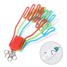 Гольф перчатки носилки инструмент для гольфа шестерни пластиковые стойки сушилка вешалка с брелок