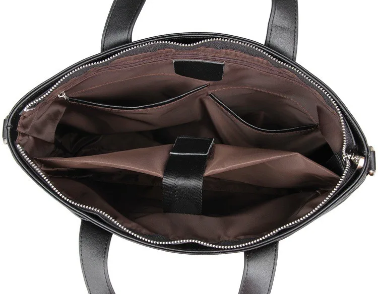 Брендовая мужская коровья натуральная кожа 15 дюймов портфель для ноутбука Бизнес ноутбук сумка через плечо дорожная сумка через плечо сумка Q051