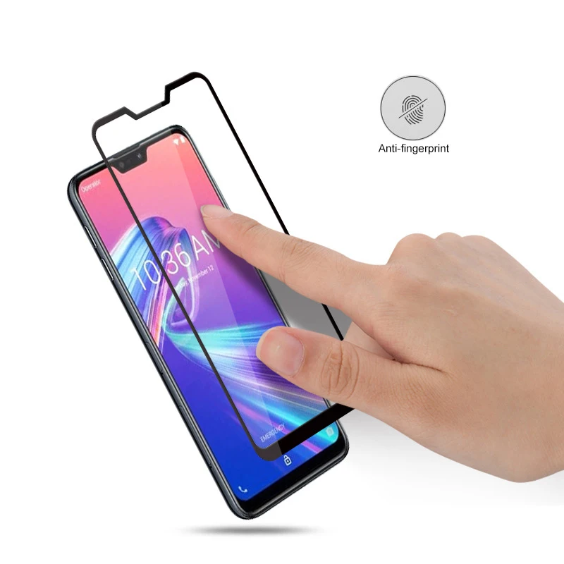 Закаленное стекло для Asus Zenfone Max Pro (M2) ZB631KL защитная пленка на полный экран ZB633KL 2