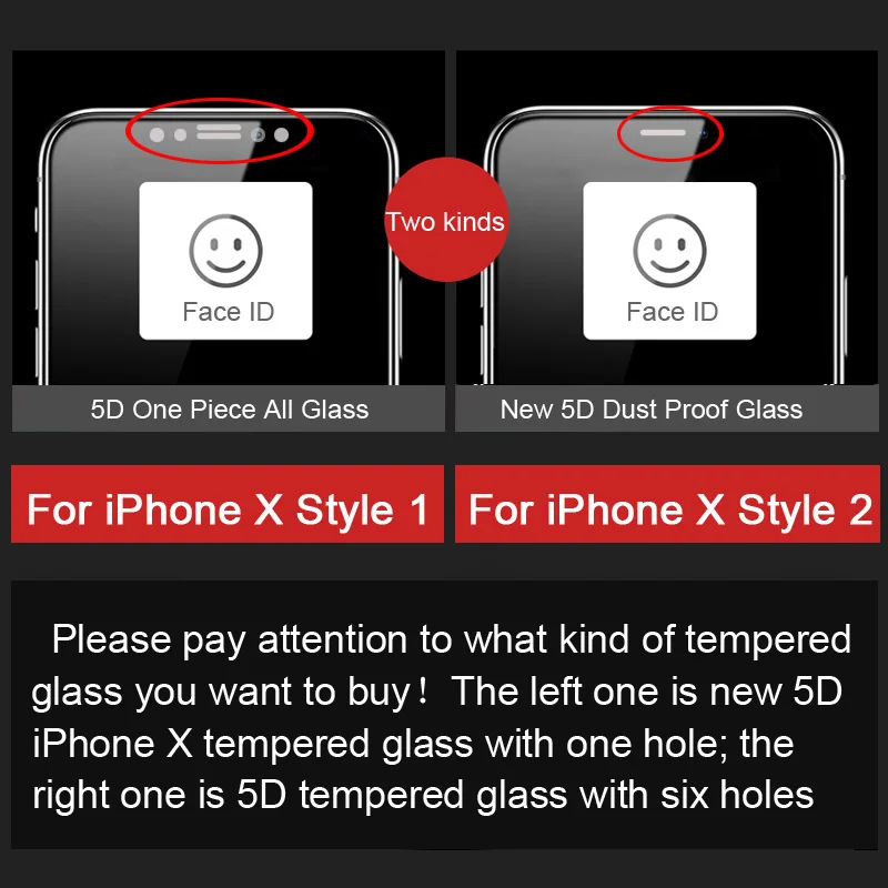 5D закаленное стекло для iPhone Xs Max 6 5 дюймов защита экрана полное покрытие защитная