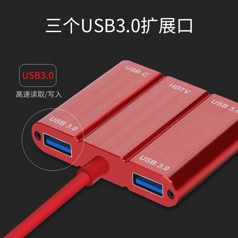 Type-C to HDMI USB3.0 Adapter Laptop Docking Stations USB HUB | Компьютеры и офис