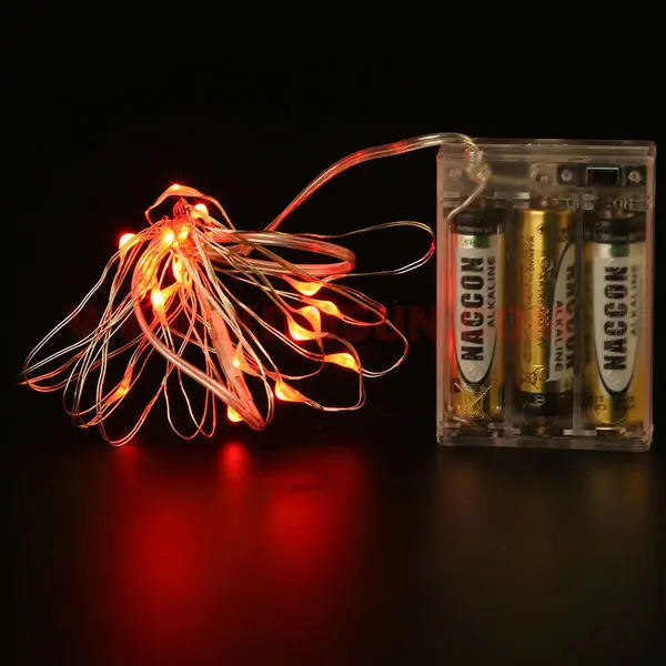Red LED String Light