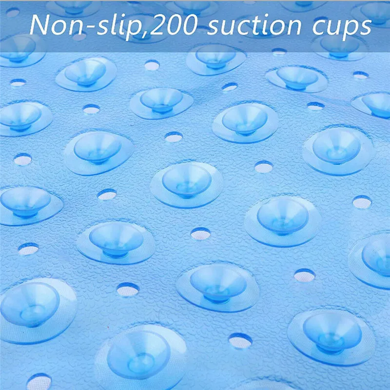 

Extra Long Bathtub Mats Tub Non Slip Mildew Resistant Machine Washable mat Toilet Floor Household