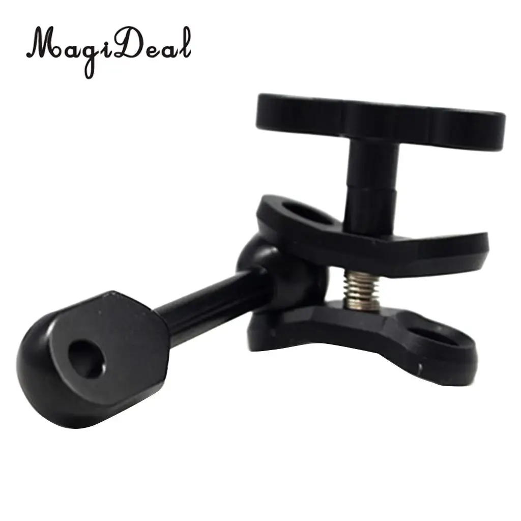 MagiDeal Aluminum Alloy Diving Light Clip Arm Clamp Mount Ball Base Adapter for Underwater Camera Swimming Scuba Snorkeling Acce