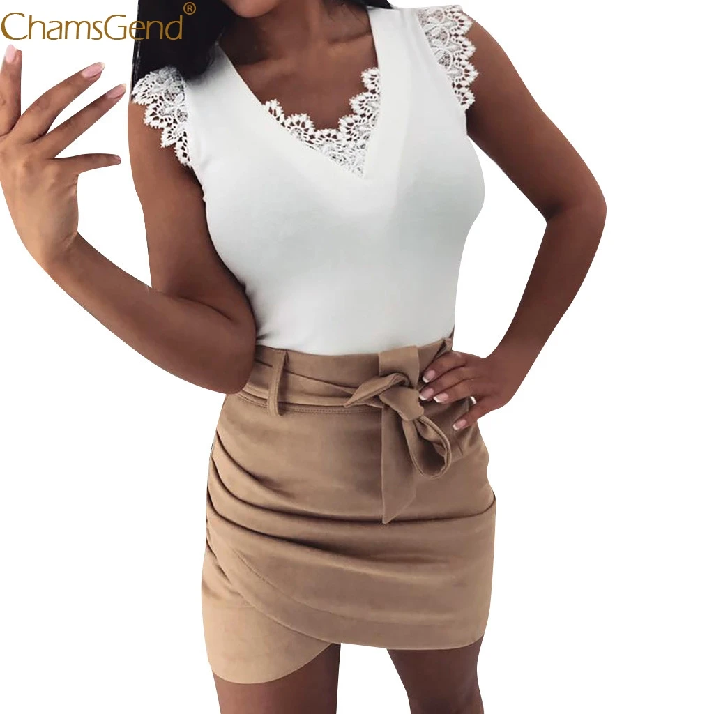 

Ladies Lace Tank Top tank top women lace tank top women Summer Sexy Casual V-Neck Sleeveless Design Ladies Camisole Top Mar13