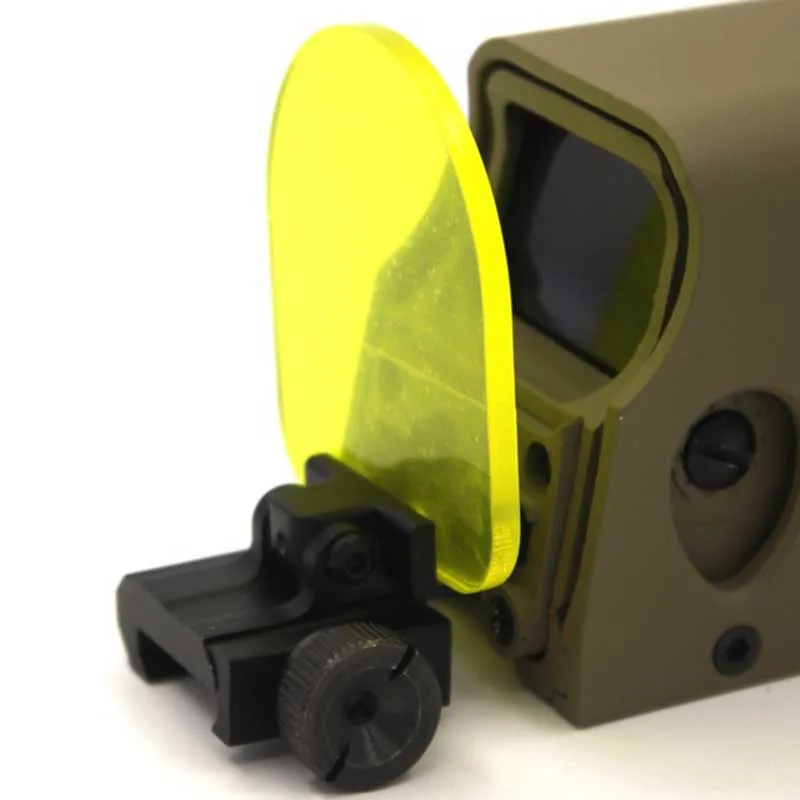 

Riflescope Transparent Lens bulletproof lens Airsoft Hunting Reflex Optics Red Dot Sight Scope Cover