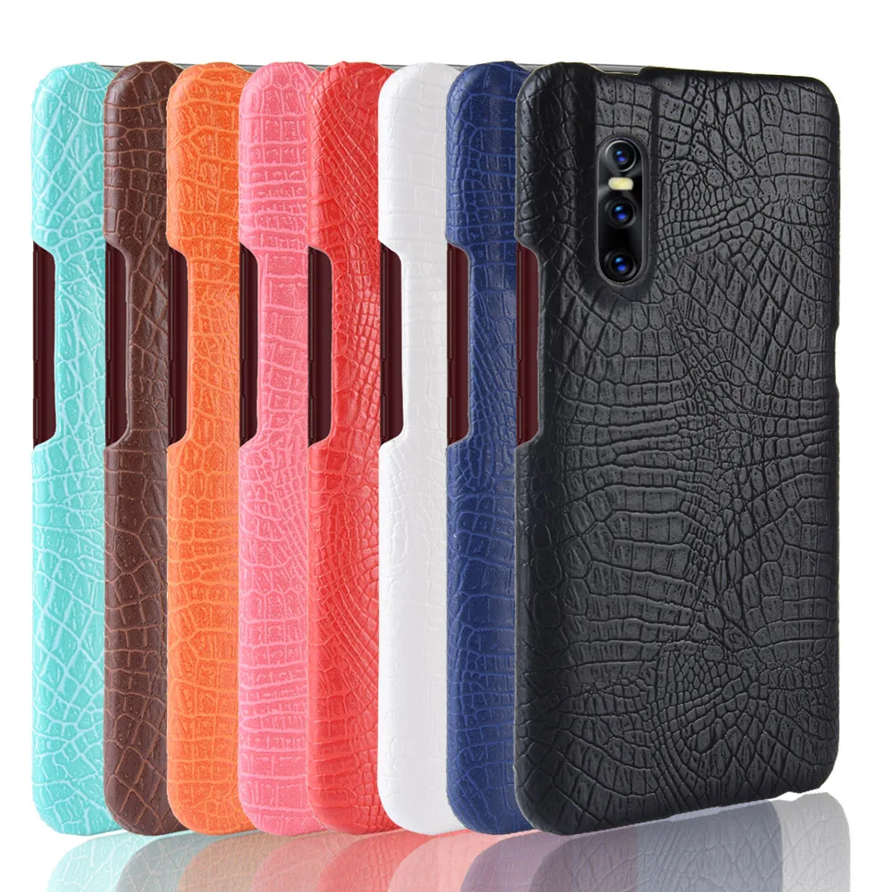 Leather Case for Vivo V15 Pro Phone Bumper Fitted Case for Vivo V15Pro Cover