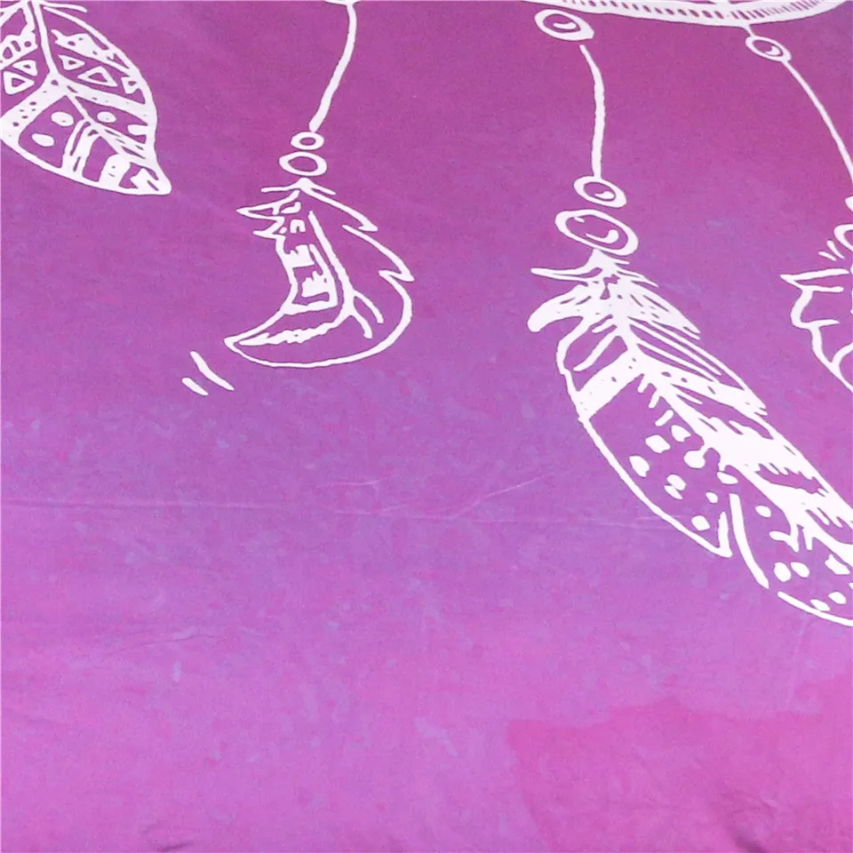 BeddingOutlet Подушка с акварельным рисунком чехол с изображением Ловца снов наволочка розового и синего цветов Бросить Наволочка декоративные подушки Чехлы для дивана кровати