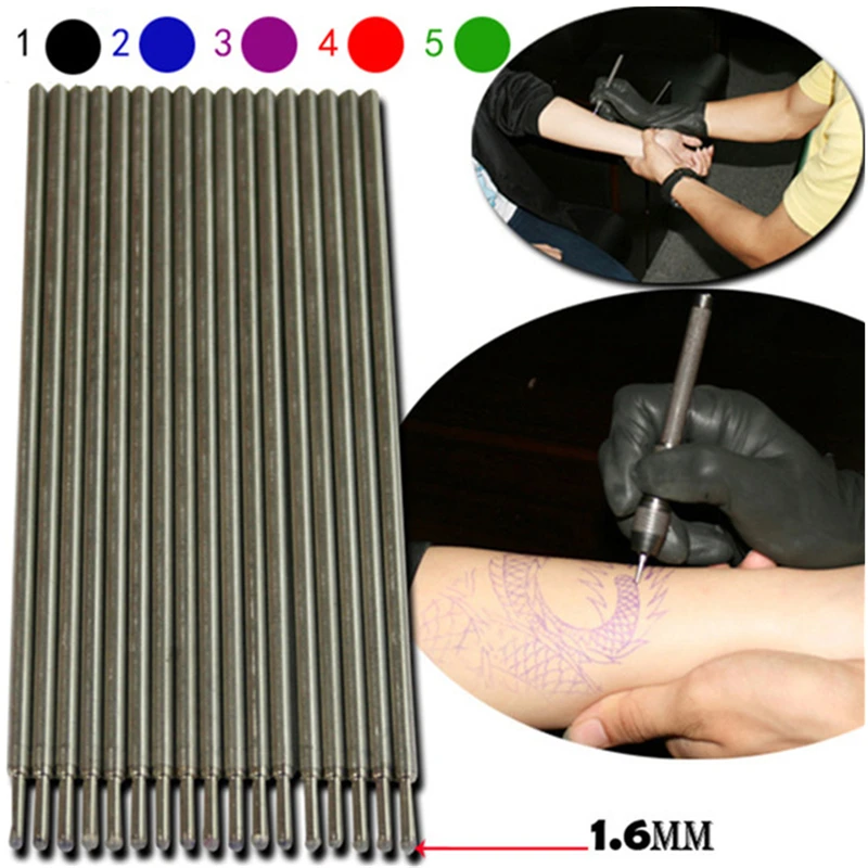 

20pcs Skin Stencil Tattoo Pens Tattoo Skin Marking Pens for Tattooists Wholesale Supply ( 5 colors )