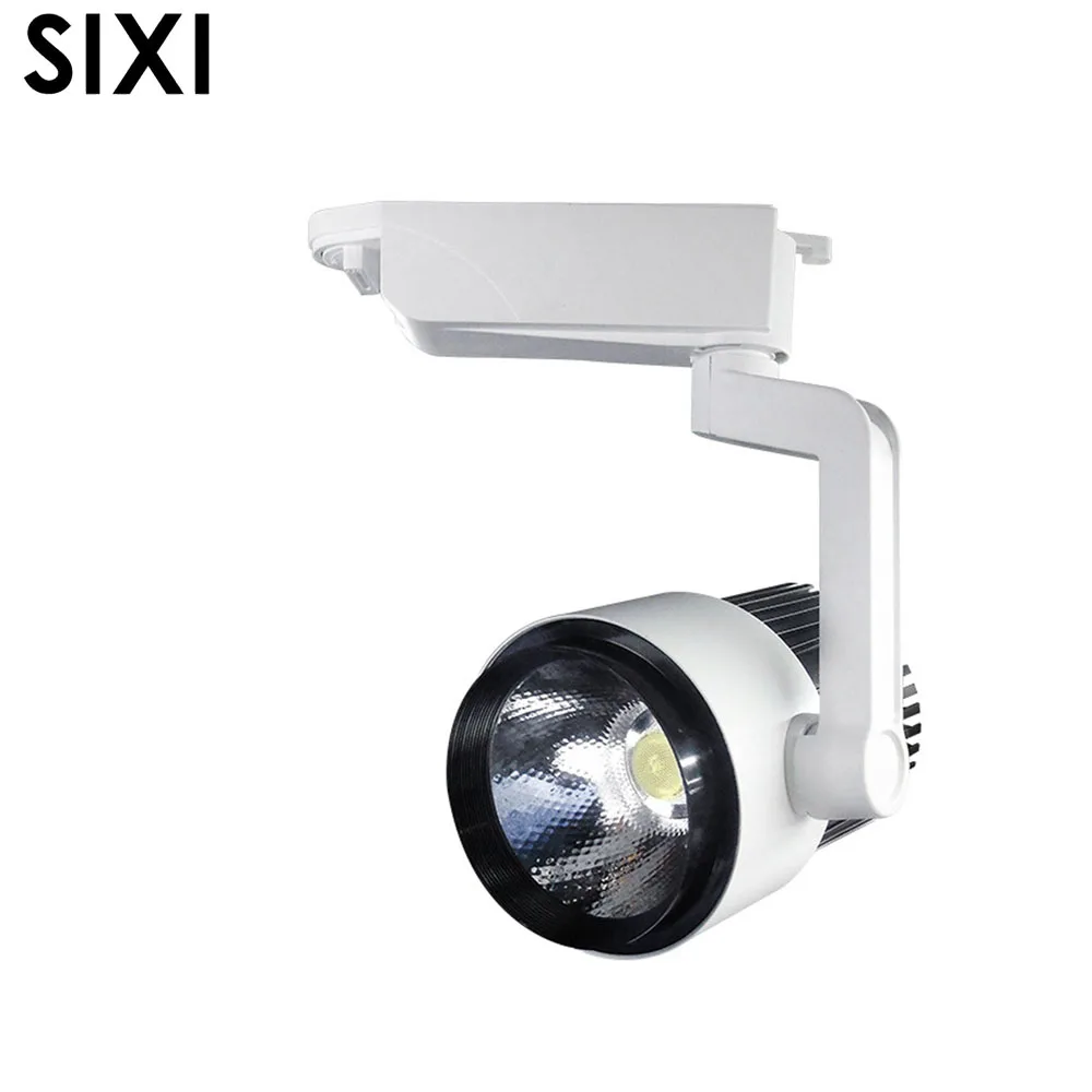 

LED Track Light 15W 20W 30W COB Aluminum Ceiling Rail lamp lights For Pendant Kitchen Clothes Shop Spot Lighting AC85-265V