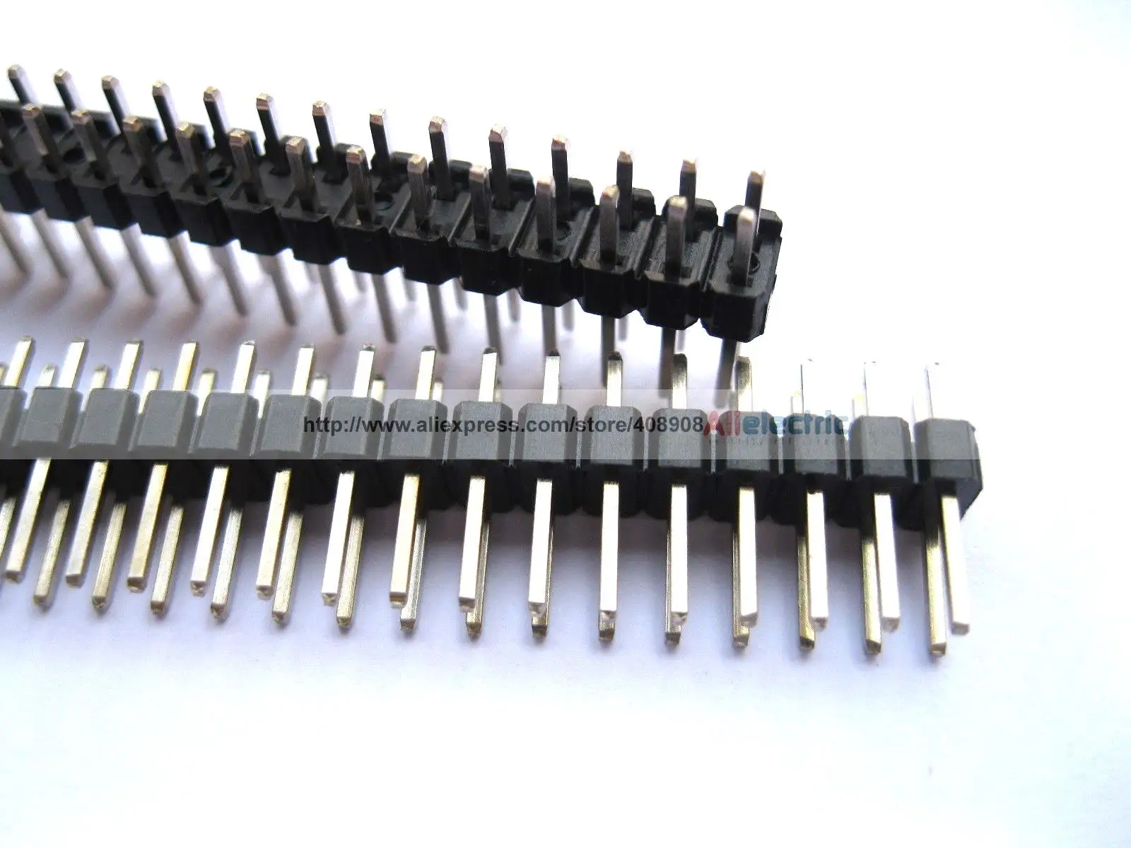 100 шт 2 54 мм разрывный штыревой разъем 2x40 80pin мужской двухрядная полоса|strip|8 pin male |