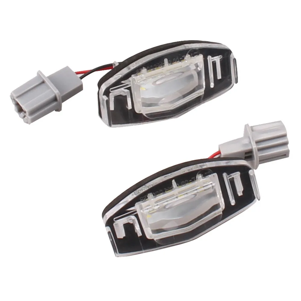 New Arrival 2x 18 LED 3528 SMD Number License Plate Light For Honda