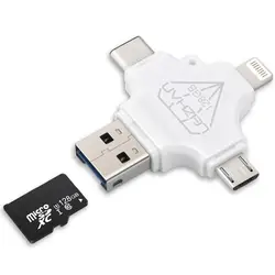 LEIZHAN 128 ГБ Lightning флеш-накопитель для iphone XR X SE флеш-накопитель 64 Гб USB C Memory Stick TYPE-C Pendrive 32GBB Micro U диск 16 Гб