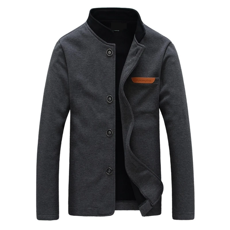 

The New Mens Jackets and Coats Men's Casual Jackets Fashion Stand-collar Palace Jacket Veste Homme Men's Knit Jacket Slim Tide