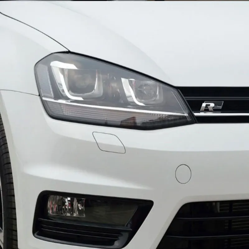 Для V olkswagen Golf 7 фар стеклянная маска абажур прозрачная оболочка защитная крышка